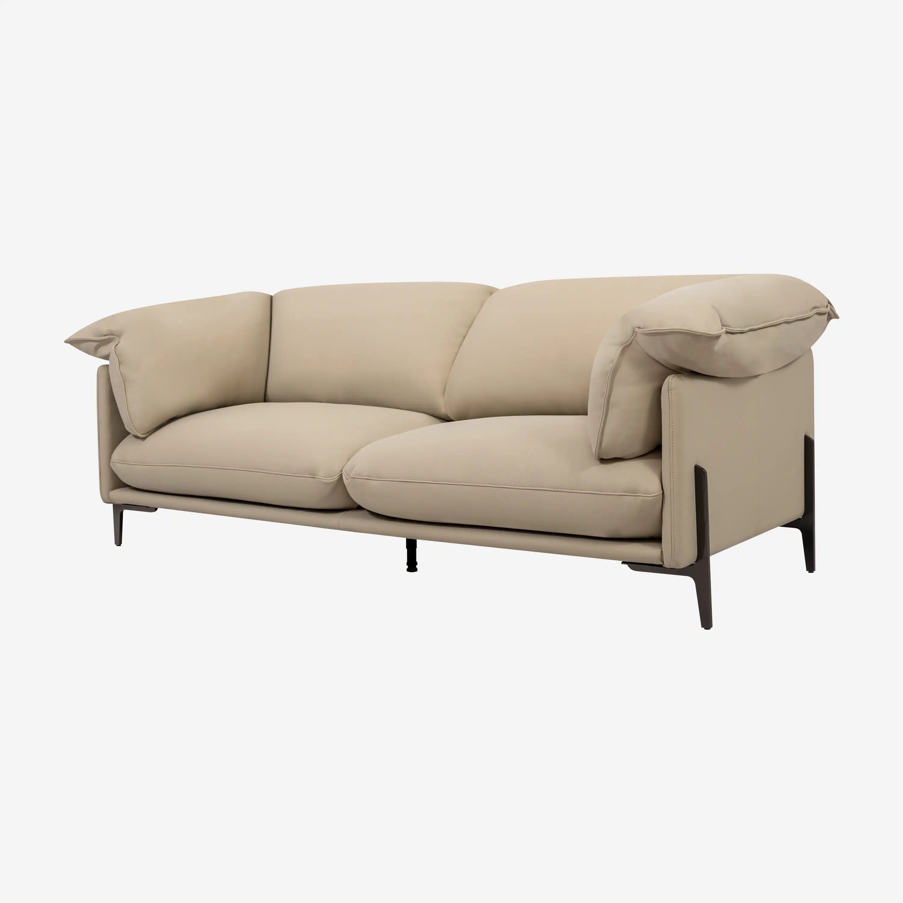 Rocco Leather Sofa 3 Seater